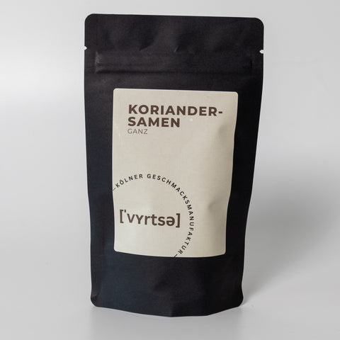 Koriandersamen ganz – Aromatisches Gewürz mit feiner Zitrusnote