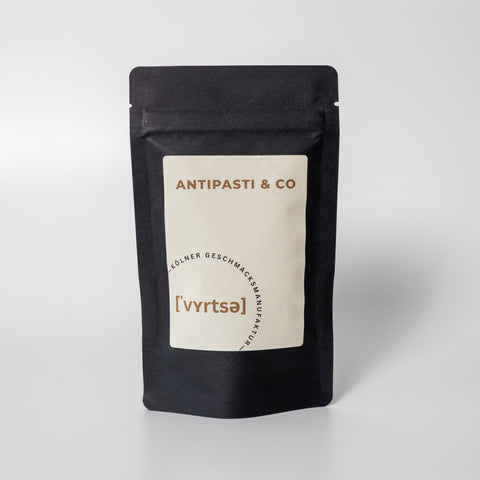 Antipasti & Co Gewürzmischung in schwarzer Aromaschutztüte