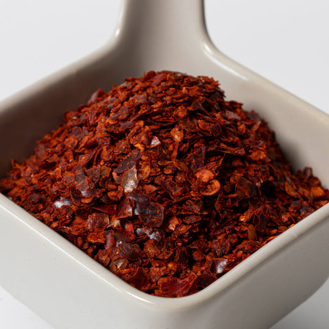 Vyrtse Cayenne Chili geschrotet mit 10.000 bis 15.000 Scoville