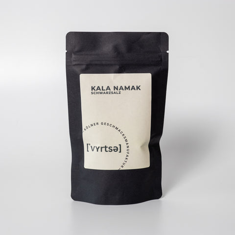 Kala Namak in schwarzer Aromaschutztüte